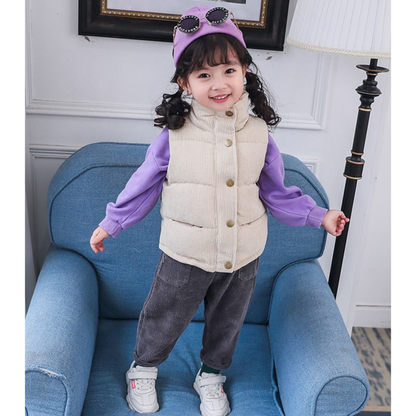 中綿コーデュロイベスト  wrw24aw284