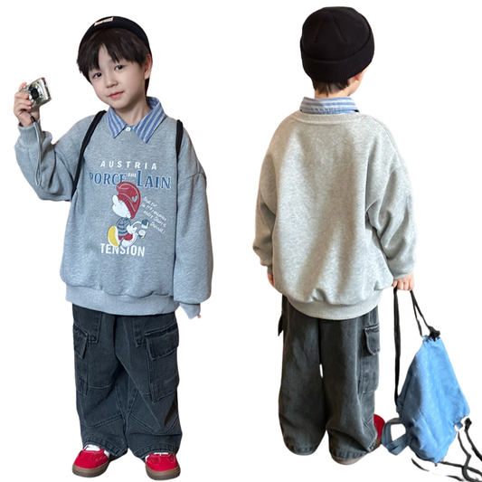 ロゴグラフィックビッグスウェット　wrw25aw267