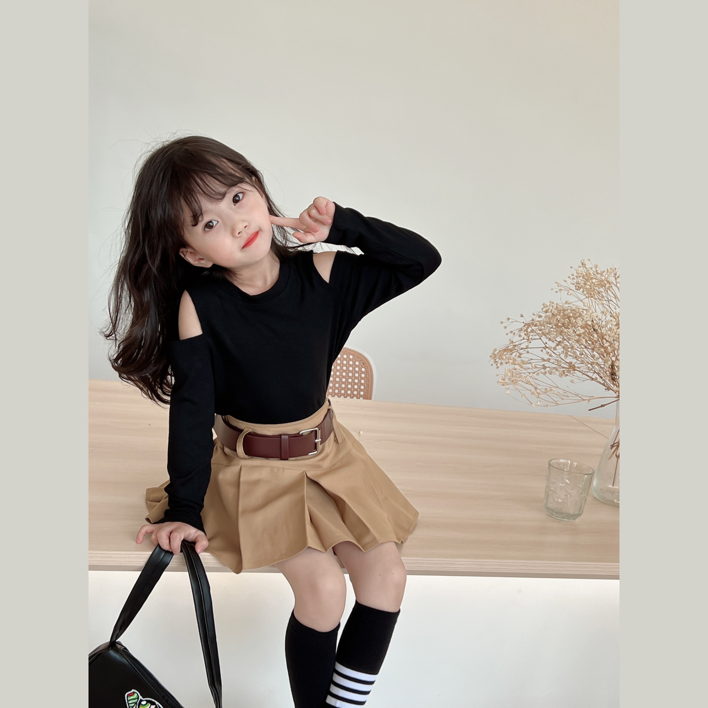 【メール便OK】ショルダーオープンロンT  wrw25aw082