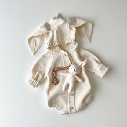 うさ耳ニットロンパース   wrw24aw156
