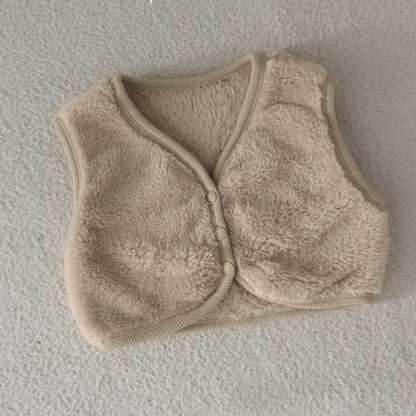 【メール便OK】ぬくもりふわふわベスト wrw25aw098