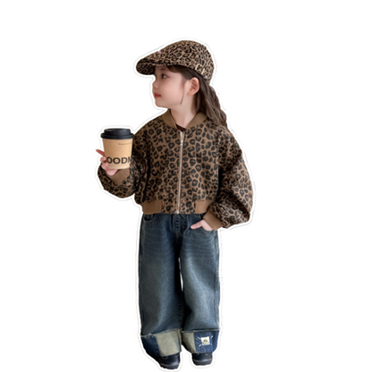 レオパード柄ブルゾンジャケット wrw25aw107