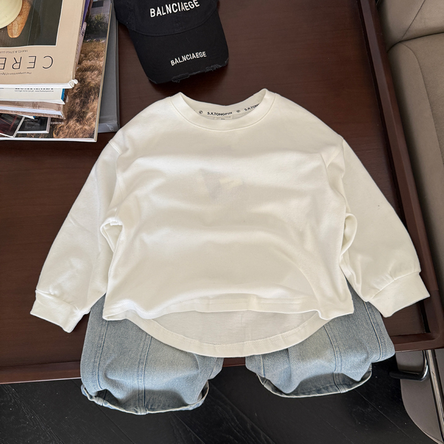 【メール便OK】秋に映えるバックタグロンT  wrw24aw014