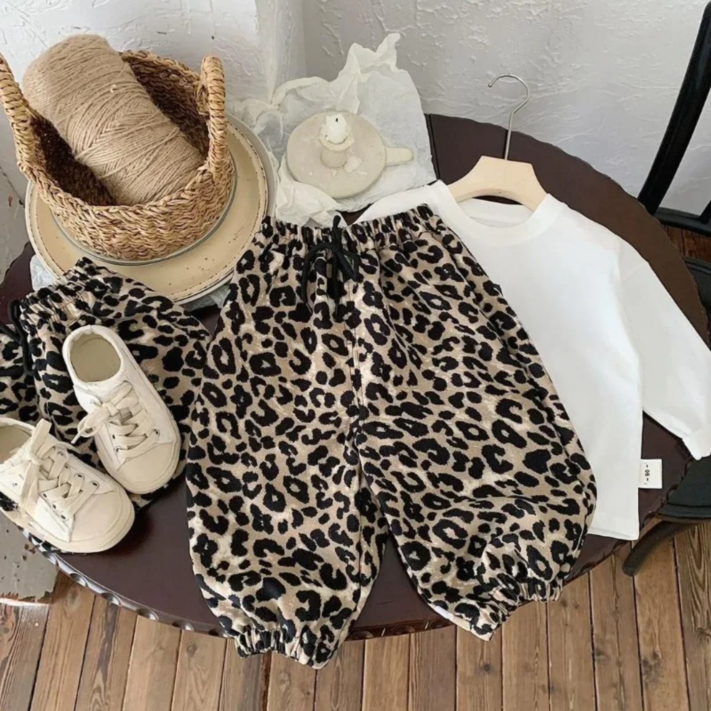 レオパードジョガーパンツ  wrw24aw100