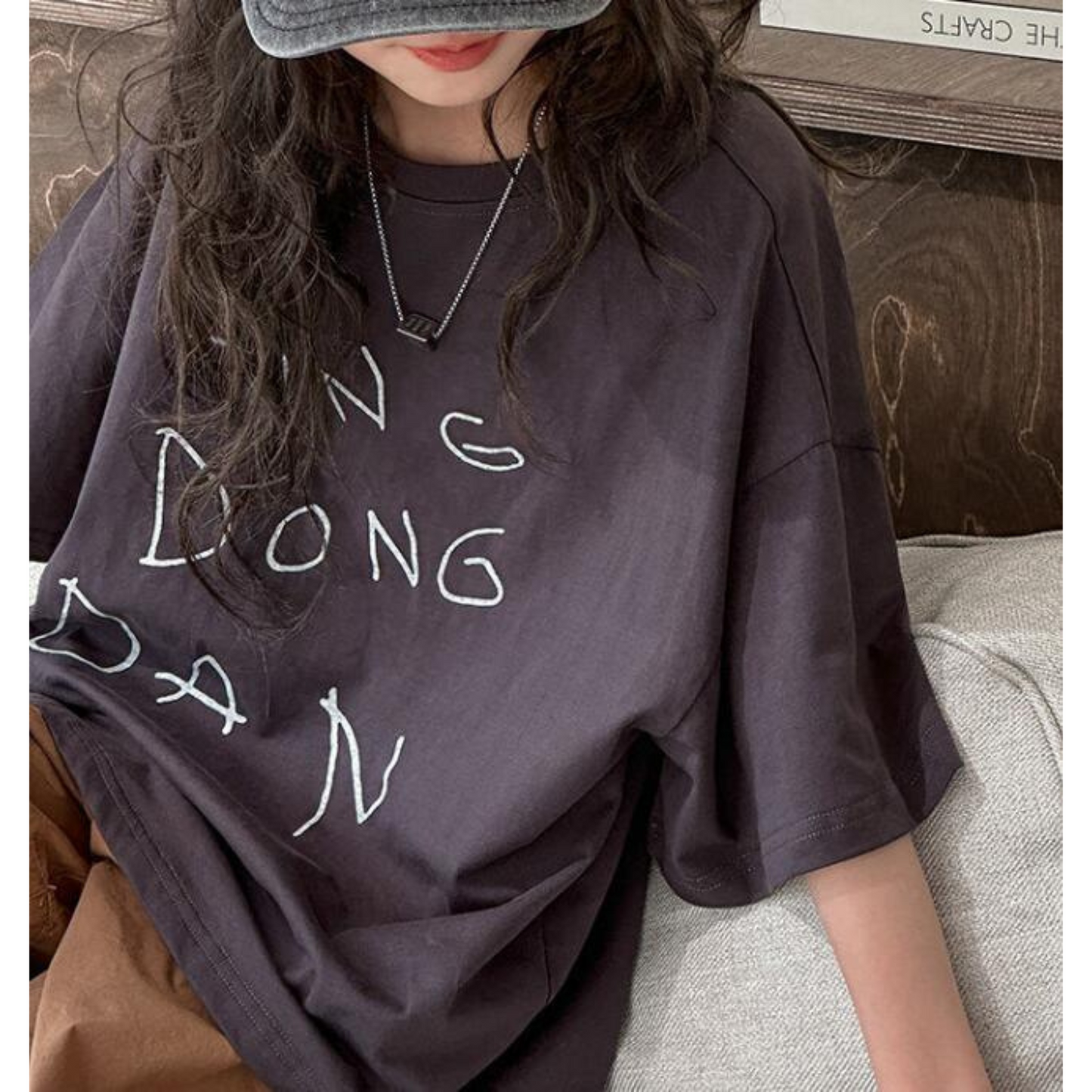 【メール便OK】手書き風ロゴTシャツ   wrw25ss186