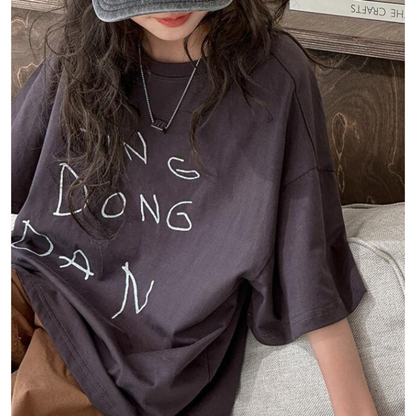 【メール便OK】手書き風ロゴTシャツ   wrw25ss186