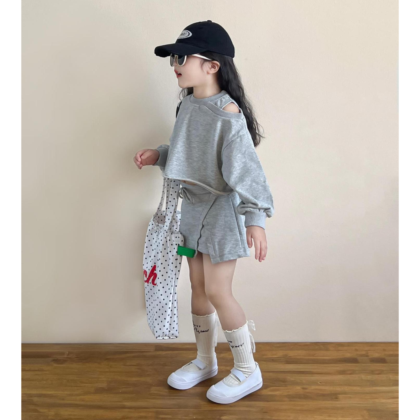 ハートポイントショルダースリットロンT　wrw25aw266