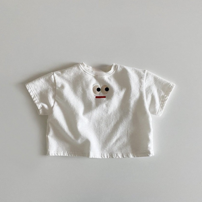 【メール便OK】おめめ付きTシャツ　wrw25ss109