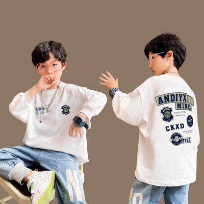 【メール便OK】バックロゴストリートロンT   wrw25sp188