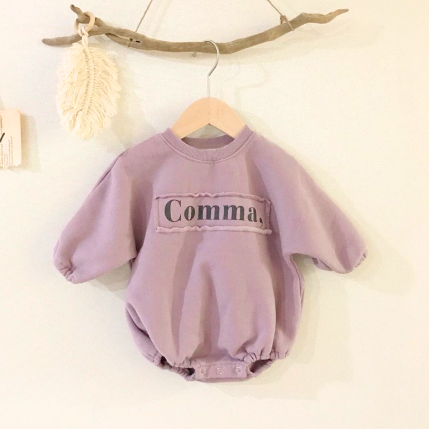 プリントスウェットロンパース    wrw25aw239