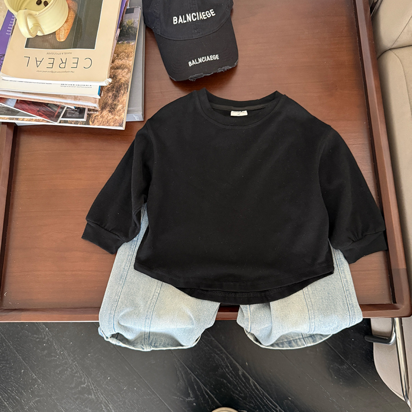 【メール便OK】秋に映えるバックタグロンT  wrw24aw014