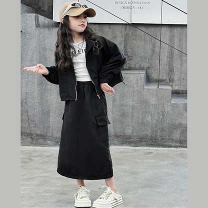 【2点セット】ジャケットxカーゴスカートwrw25aw062