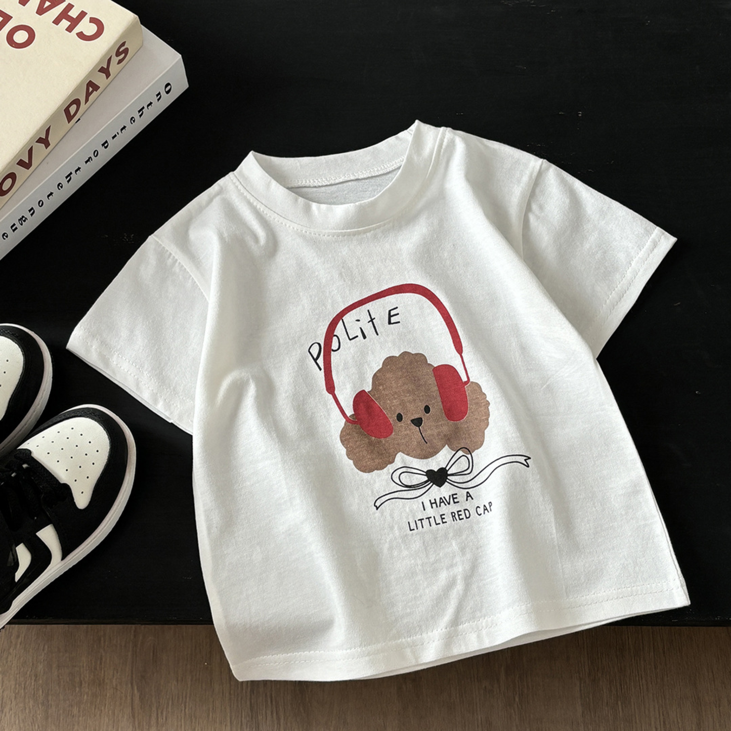 ポップイラストクルーネックＴシャツ     wrw1062486