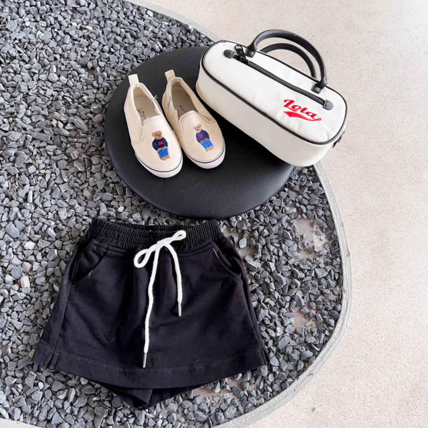 【メール便OK】スポーツ風ショートスカートパンツ wrw25sp171