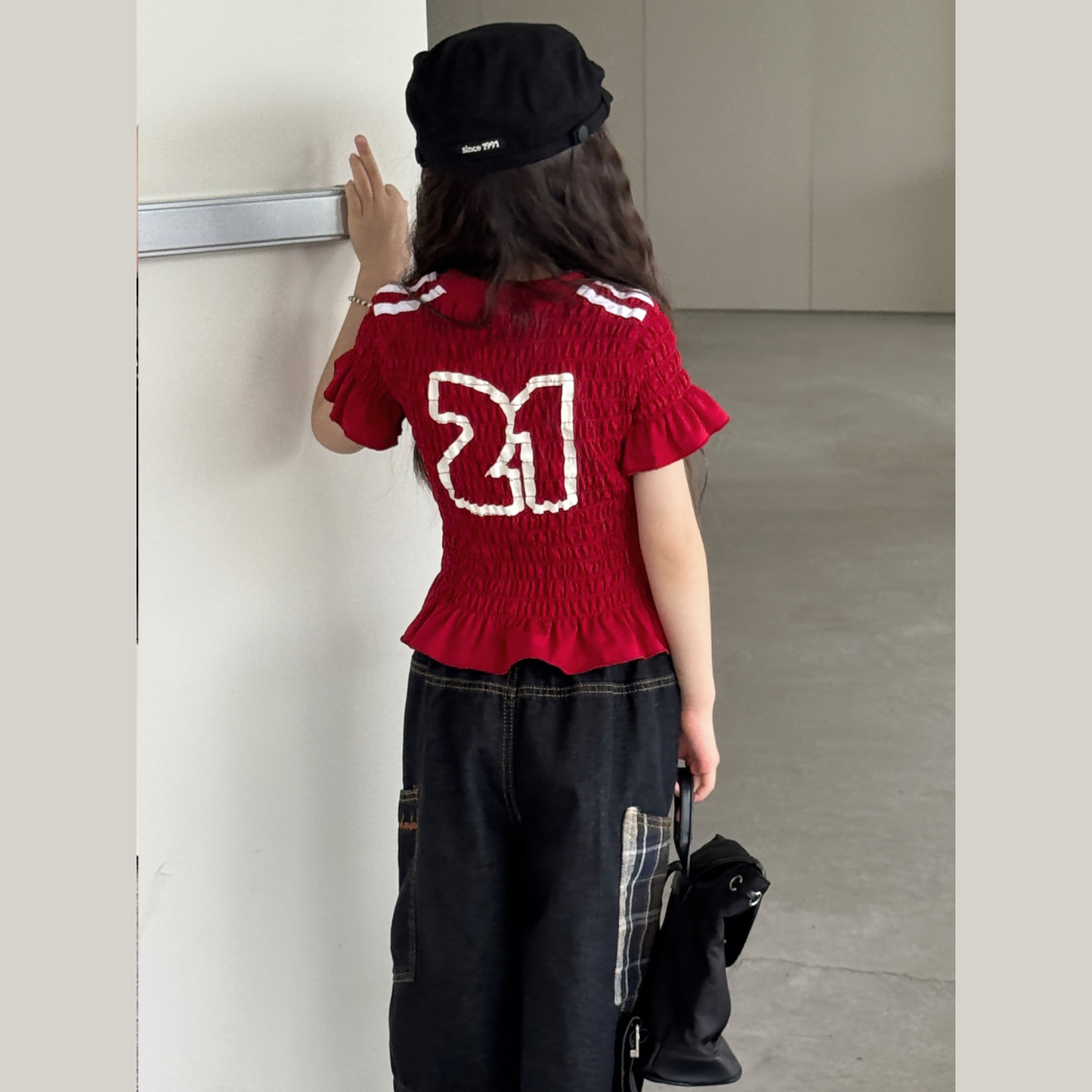 肩ライン バックナンバー シャーリングTシャツ	wrw1062596