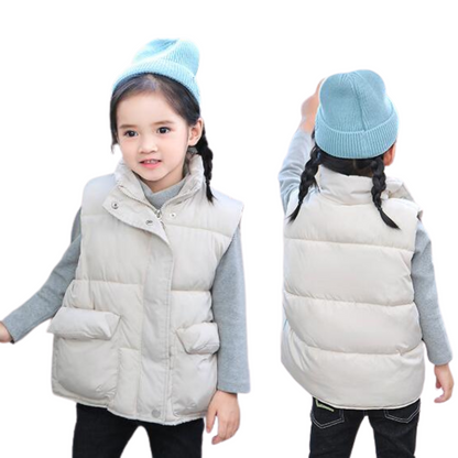 ノースリーブふんわりベストパファージャケット  wrw25aw108