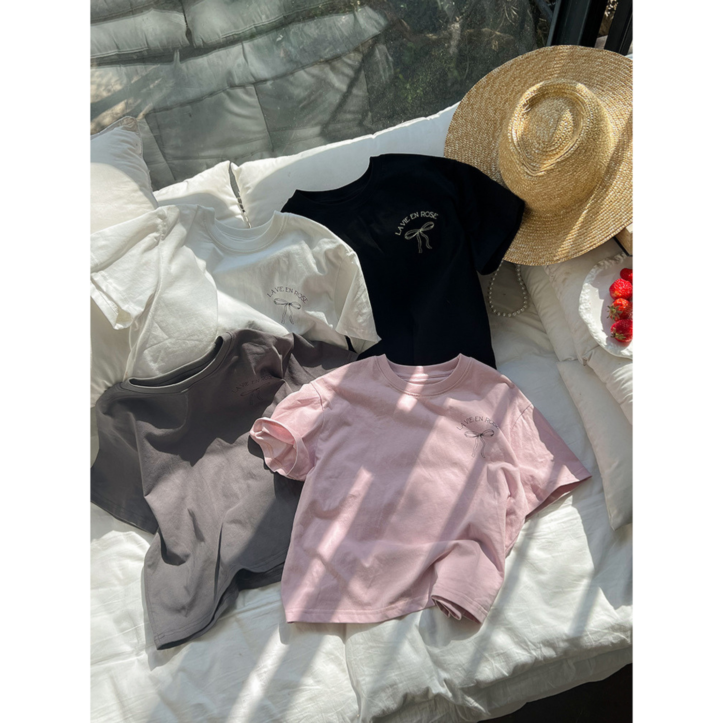 【メール便OK】バレエコア リボンTシャツ   wrw25ss021