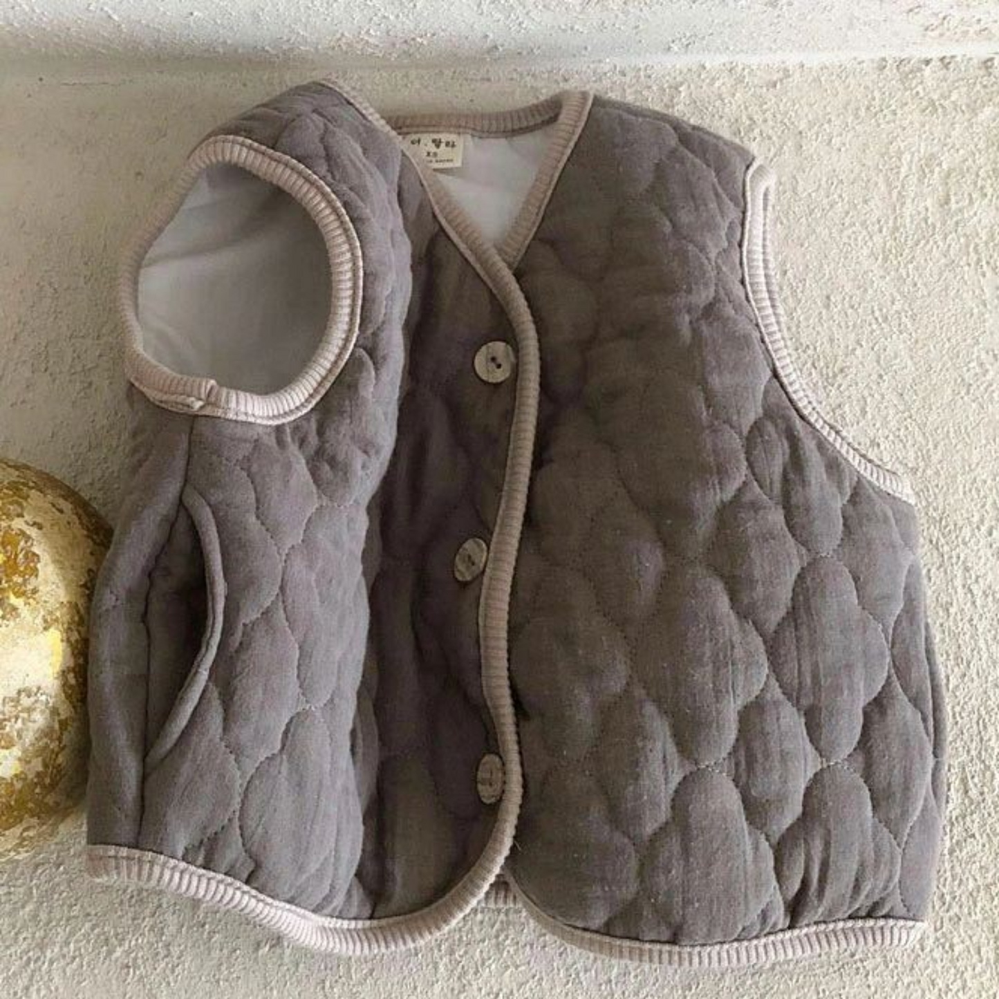 【メール便OK】キルティングベスト wrw24aw125