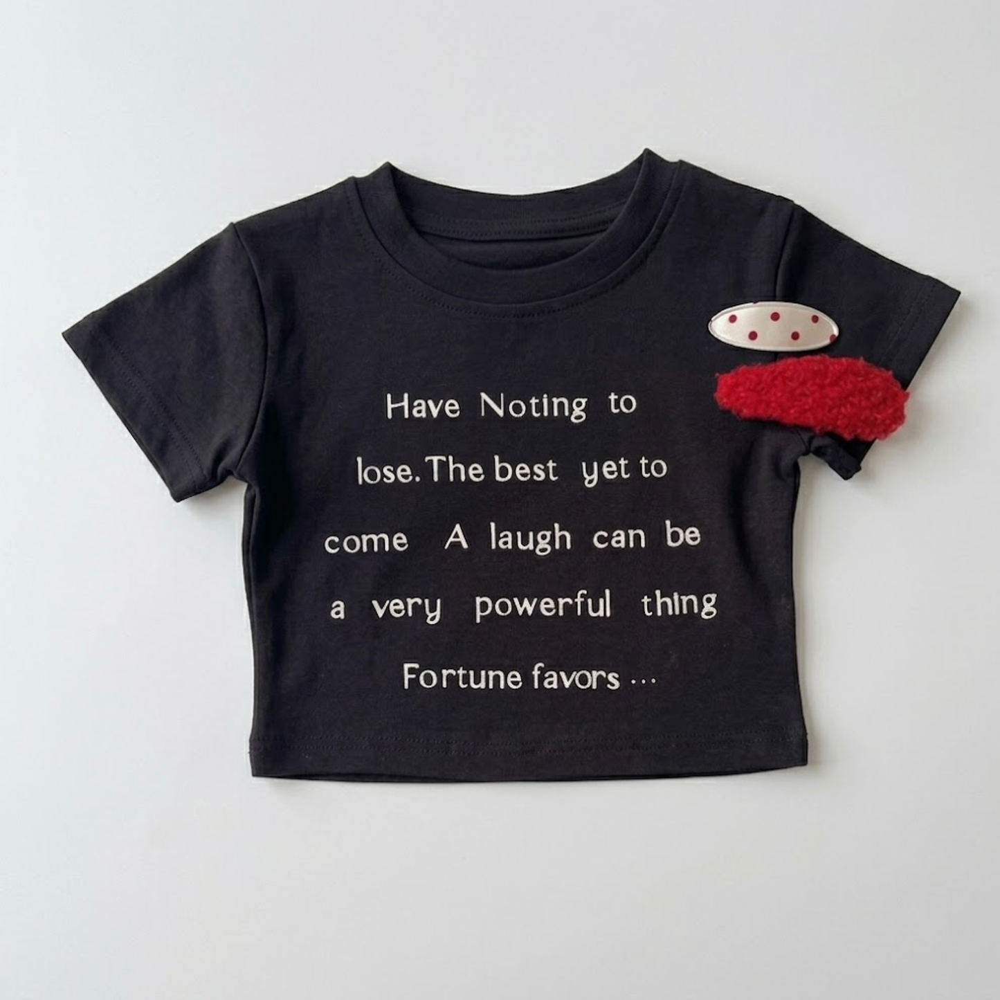 プリント 半袖ミニTシャツ	wrw1062206
