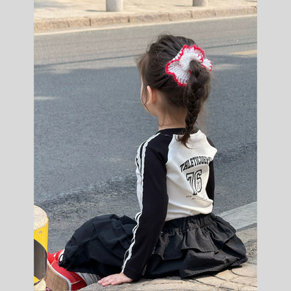 【メール便OK】レースラインロゴプリントロンT   wrw25aw133