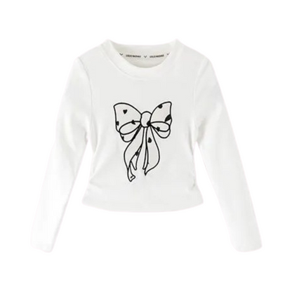 AラインリボンロンT   wrw25sp135