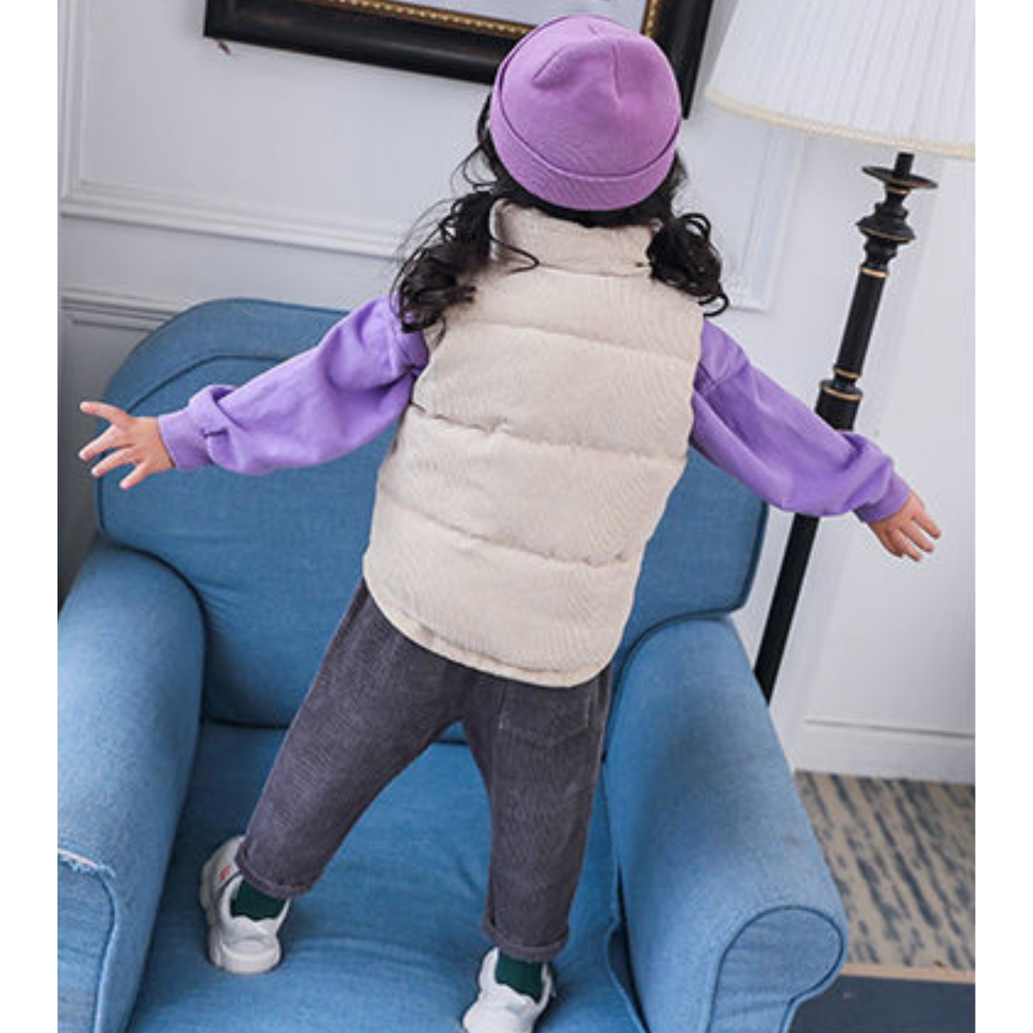 中綿コーデュロイベスト  wrw24aw284