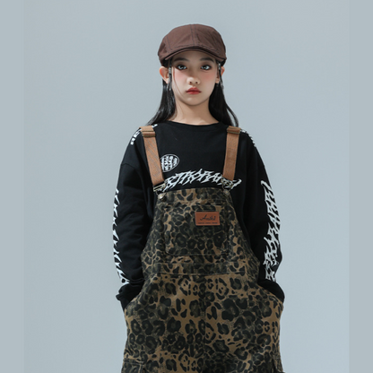 レオパード柄サロペット　wrw25aw105