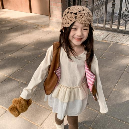 【メール便OK】2段フリル裾ロングT  wrw25aw125