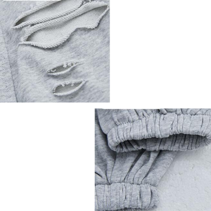 ダメージルーズスウェットパンツ　wrw25aw053