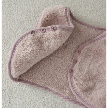 【メール便OK】ぬくもりふわふわベスト wrw25aw098