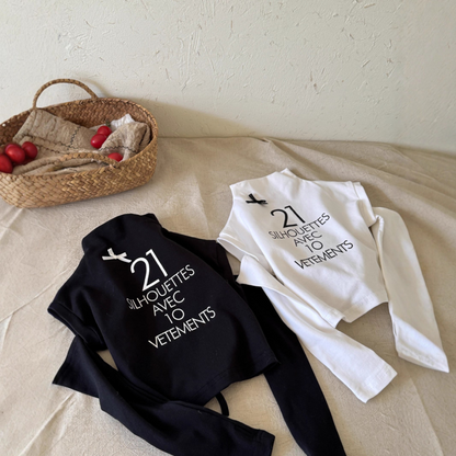 【メール便OK】スリット袖モックネックロンT   wrw25aw029