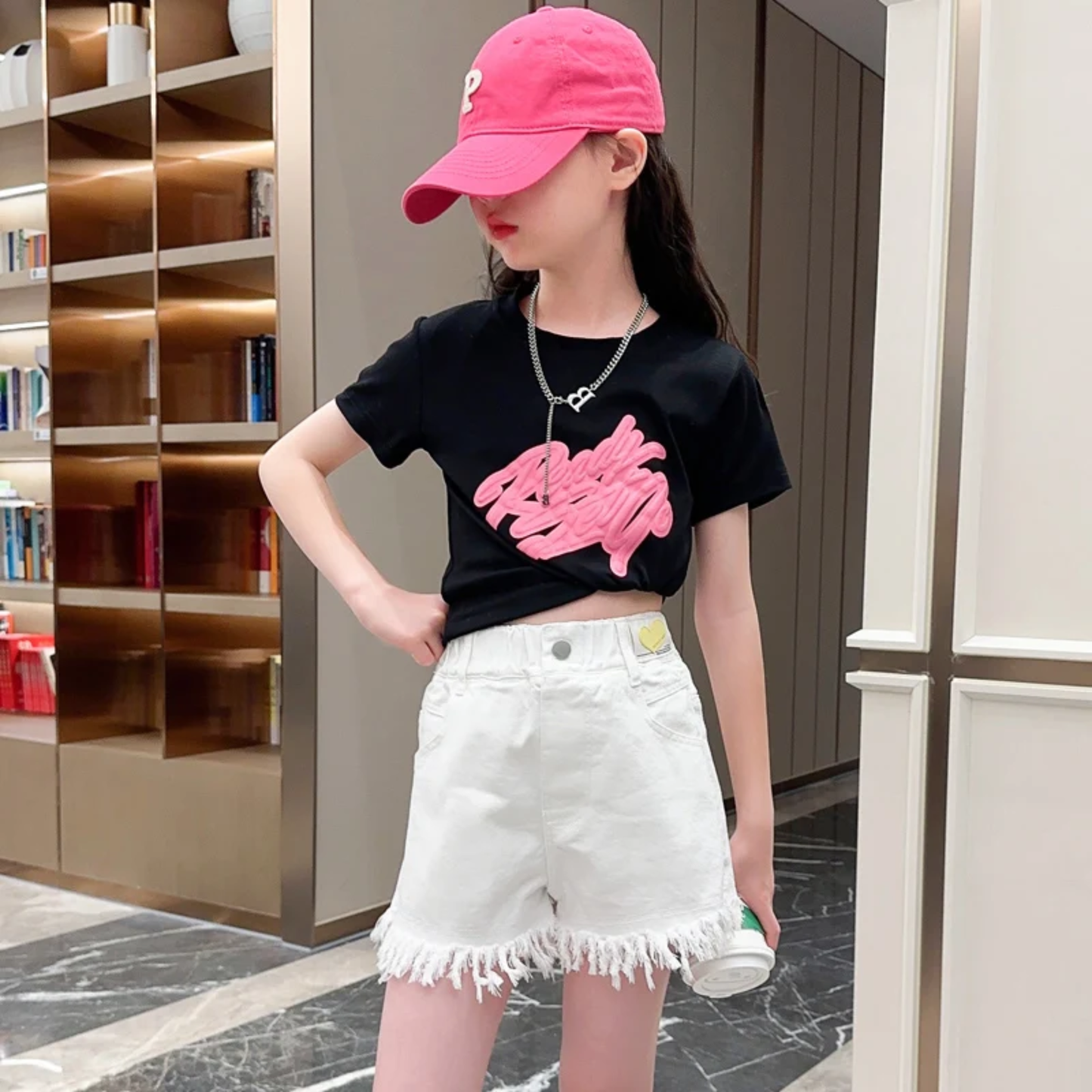 立体ぷっくりロゴTシャツ	wrw1062336