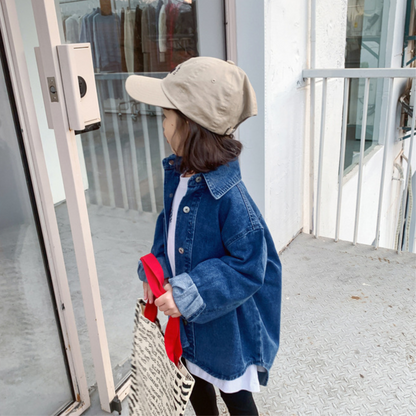 【メール便OK】グラフィックデニムコートシャツ　wrw25aw106