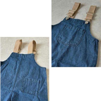 デニムサロペットロンパース wrw25sp199