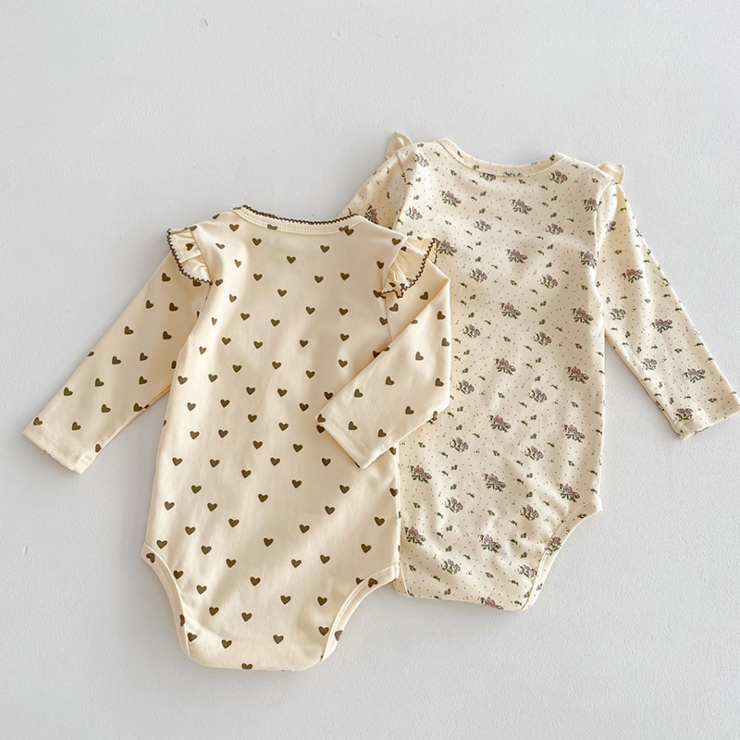 フリル長袖ロンパース    wrw25aw067