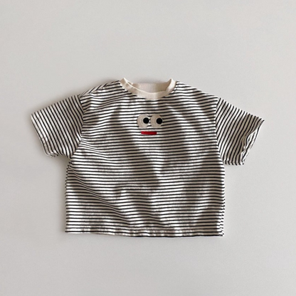 【メール便OK】おめめ付きTシャツ　wrw25ss109