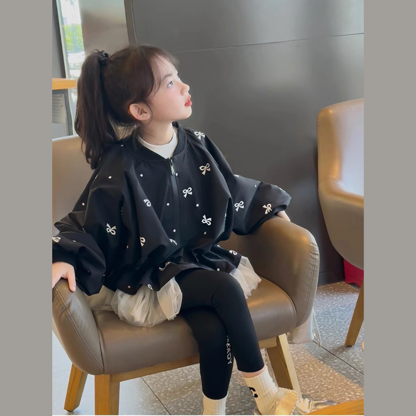 バックリボンジップアップジャケット wrw25sp035