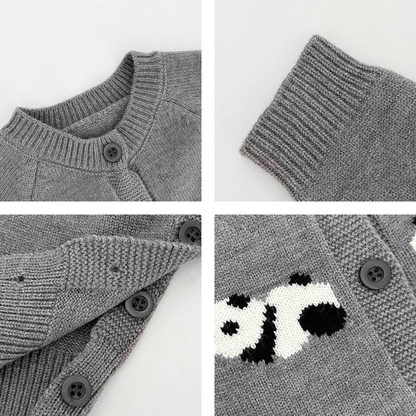 ボタンアップカバーオールニットロンパース    wrw25aw231