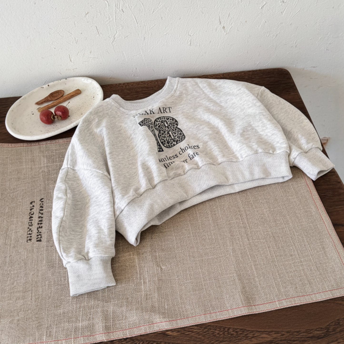 レオパードナンバーロゴトレーナー   wrw25aw137