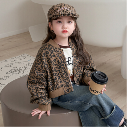 レオパード柄ブルゾンジャケット wrw25aw107