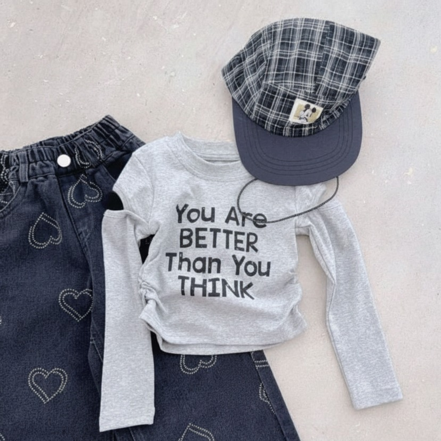 【メール便OK】袖スリット入りロンT    wrw25aw074