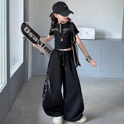 【メール便OK】Y2K キラキラロゴ ハーフジップ タイト Tシャツ 　wrw10621036