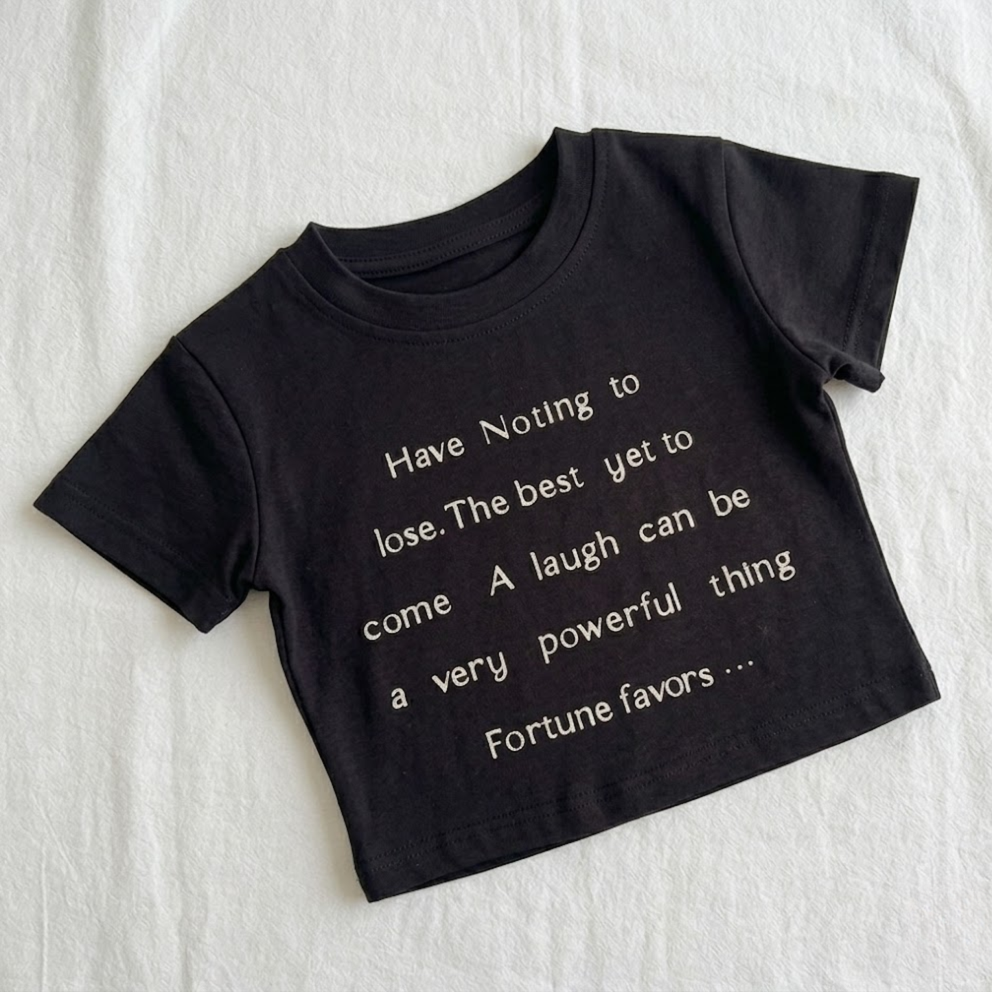 プリント 半袖ミニTシャツ	wrw1062206