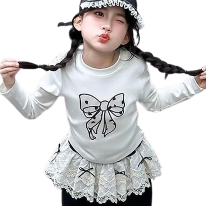 AラインリボンロンT   wrw25sp135