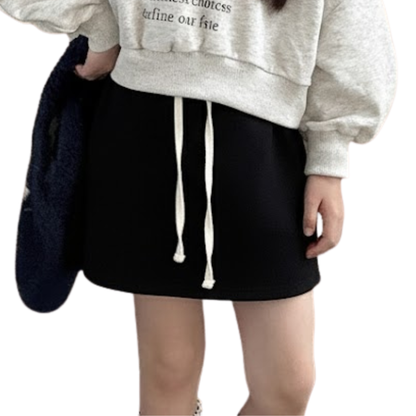 【メール便OK】スポーツ風ショートスカートパンツ wrw25sp171