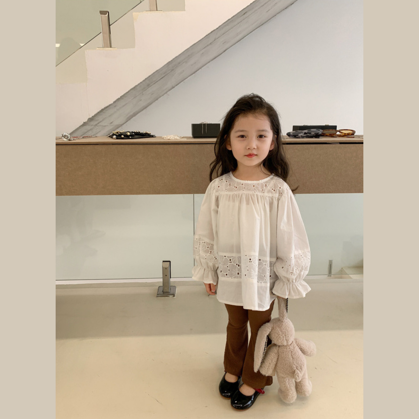 リブフレアパンツ  wrw24aw252