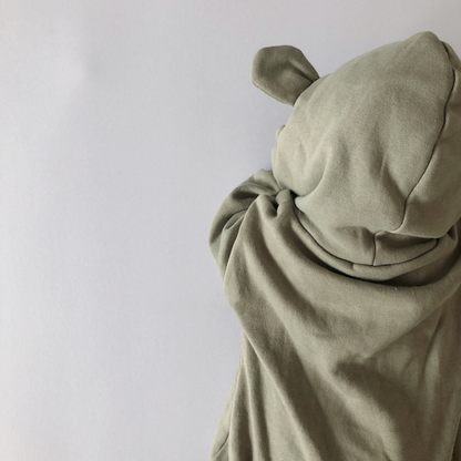 クマ耳ふんわりロンパース   wrw23aw065