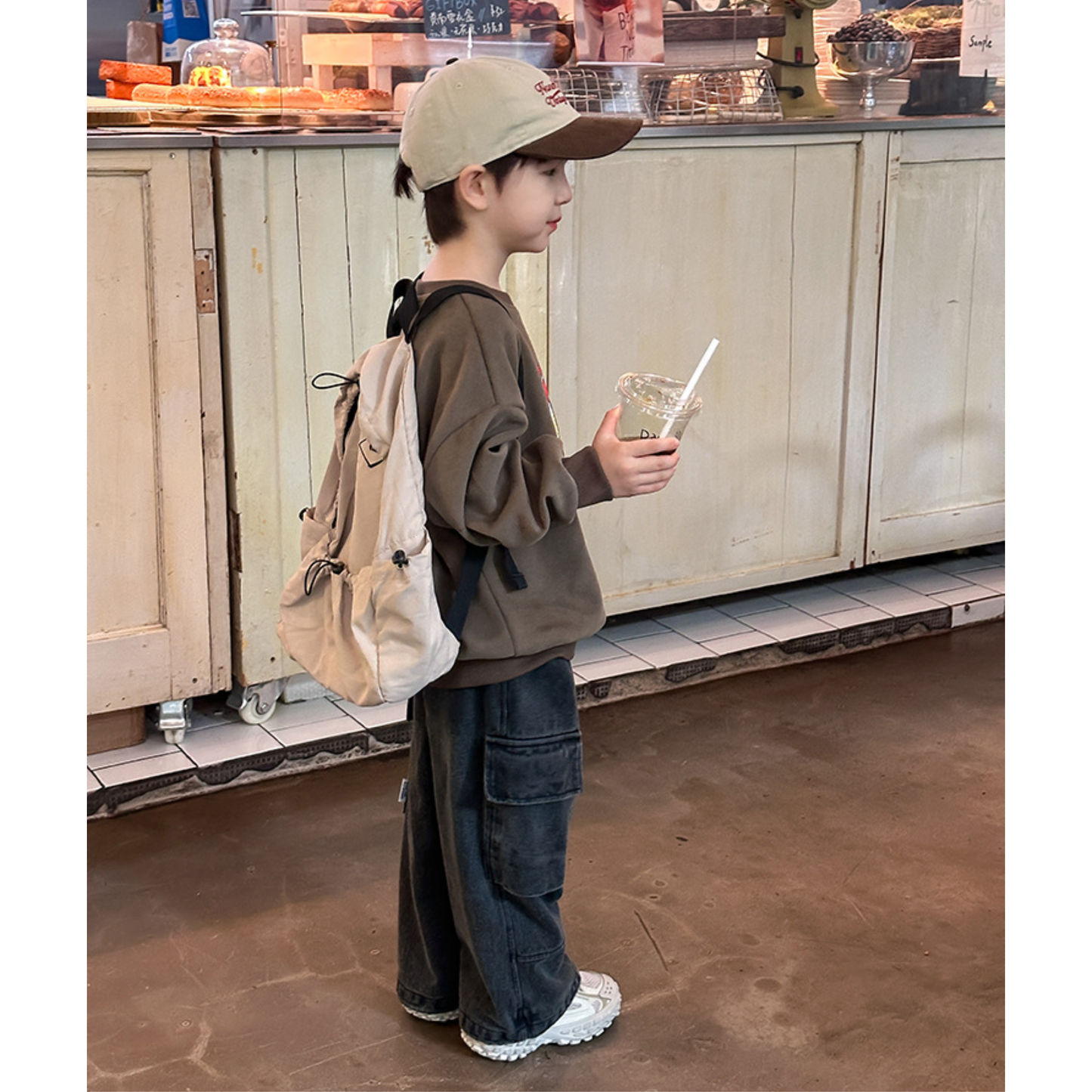 ロゴグラフィックビッグスウェット　wrw25aw267