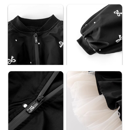 バックリボンジップアップジャケット wrw25sp035