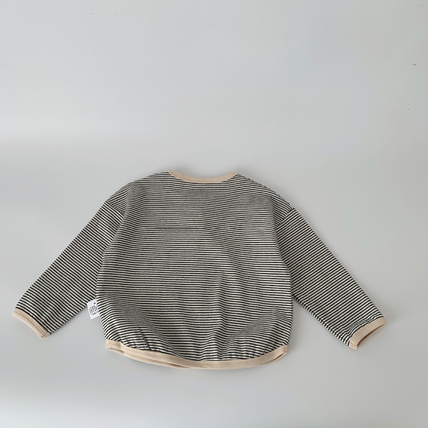 【メール便OK】ボーダーヘンリーネックロンT   wrw25aw132